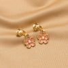 1 Pair Fashion Geometric Alloy Plating Artificial Pearls Rhinestones Women'S Ear Clips