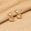 1 Pair Fashion Geometric Alloy Plating Artificial Pearls Rhinestones Women'S Ear Clips