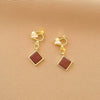 1 Pair Fashion Geometric Alloy Plating Artificial Pearls Rhinestones Women'S Ear Clips