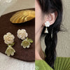 1 Pair Fashion Geometric Alloy Stoving Varnish Women'S Earrings