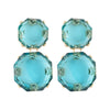 1 Pair Fashion Geometric Arylic Stoving Varnish Women'S Drop Earrings