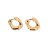 1 Pair Fashion Geometric Brass Plating Earrings