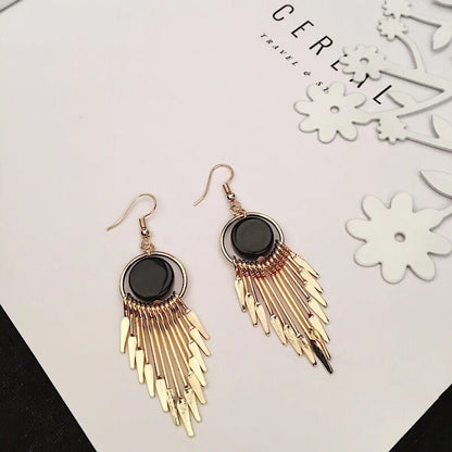 1 Pair Fashion Geometric Metal Plating Women's Drop Earrings