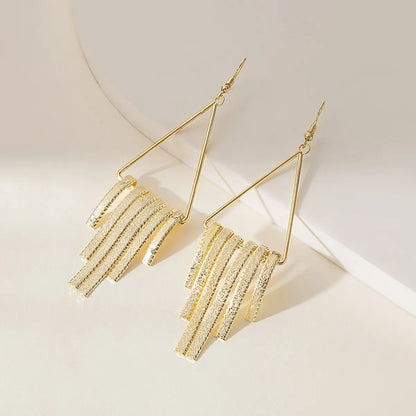 1 Pair Fashion Geometric Metal Women's Earrings