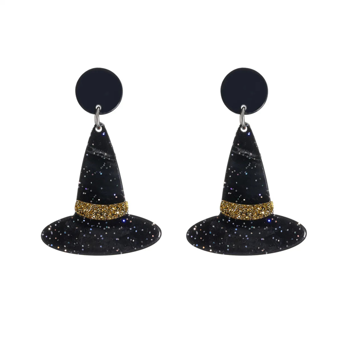 1 Pair Fashion Halloween Pattern Arylic Drop Earrings