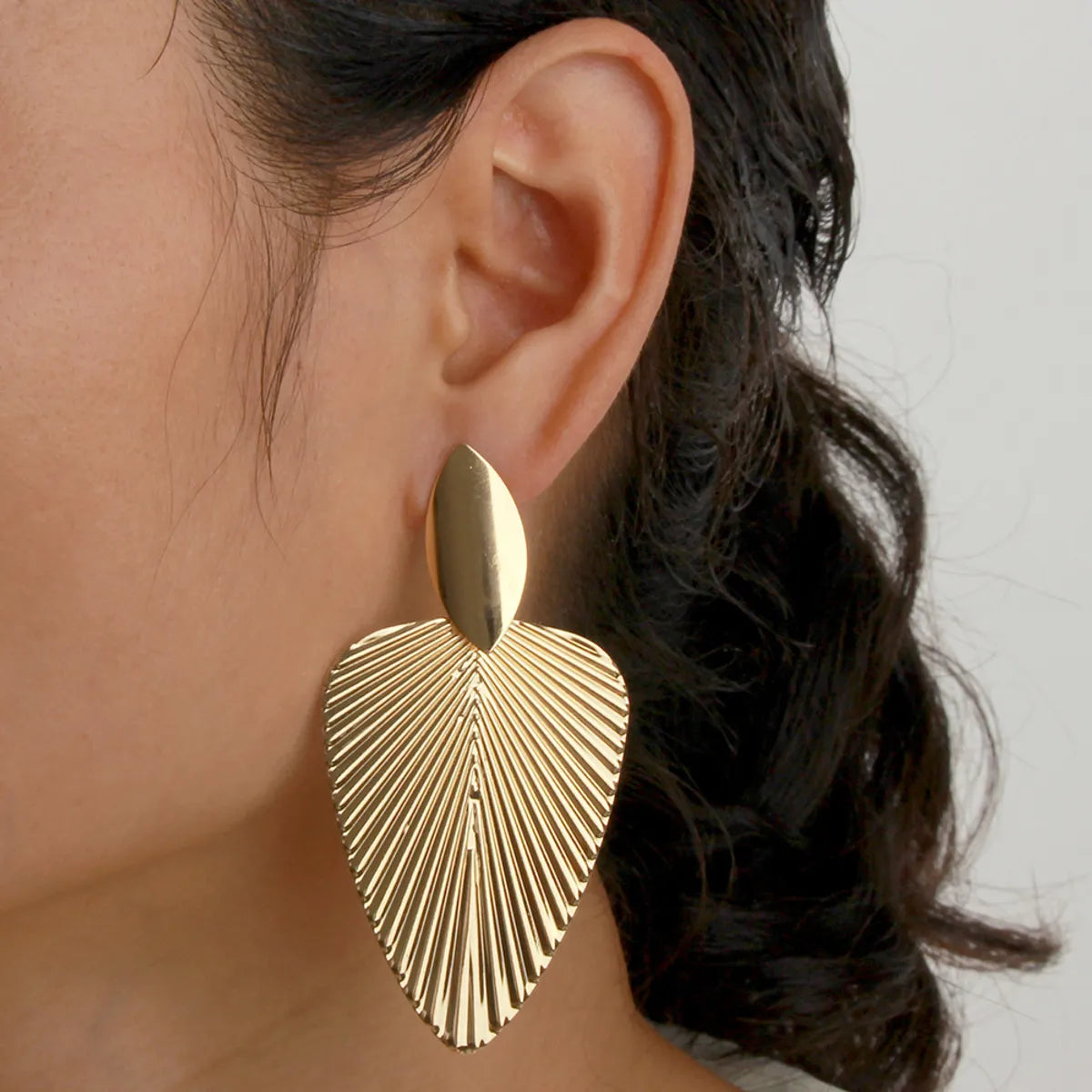 1 Pair Fashion Leaf Alloy Women's Drop Earrings