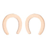 1 Pair Fashion Moon Heart Shape Snowflake Stainless Steel Ear Studs