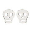 1 Pair Fashion Skull Stainless Steel Plating Ear Studs