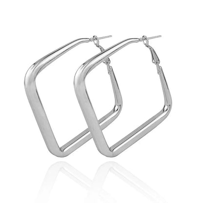 1 Pair Fashion Square Alloy Women's Earrings