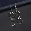 1 Pair Fashion The Answer Alloy Plating Women'S Drop Earrings