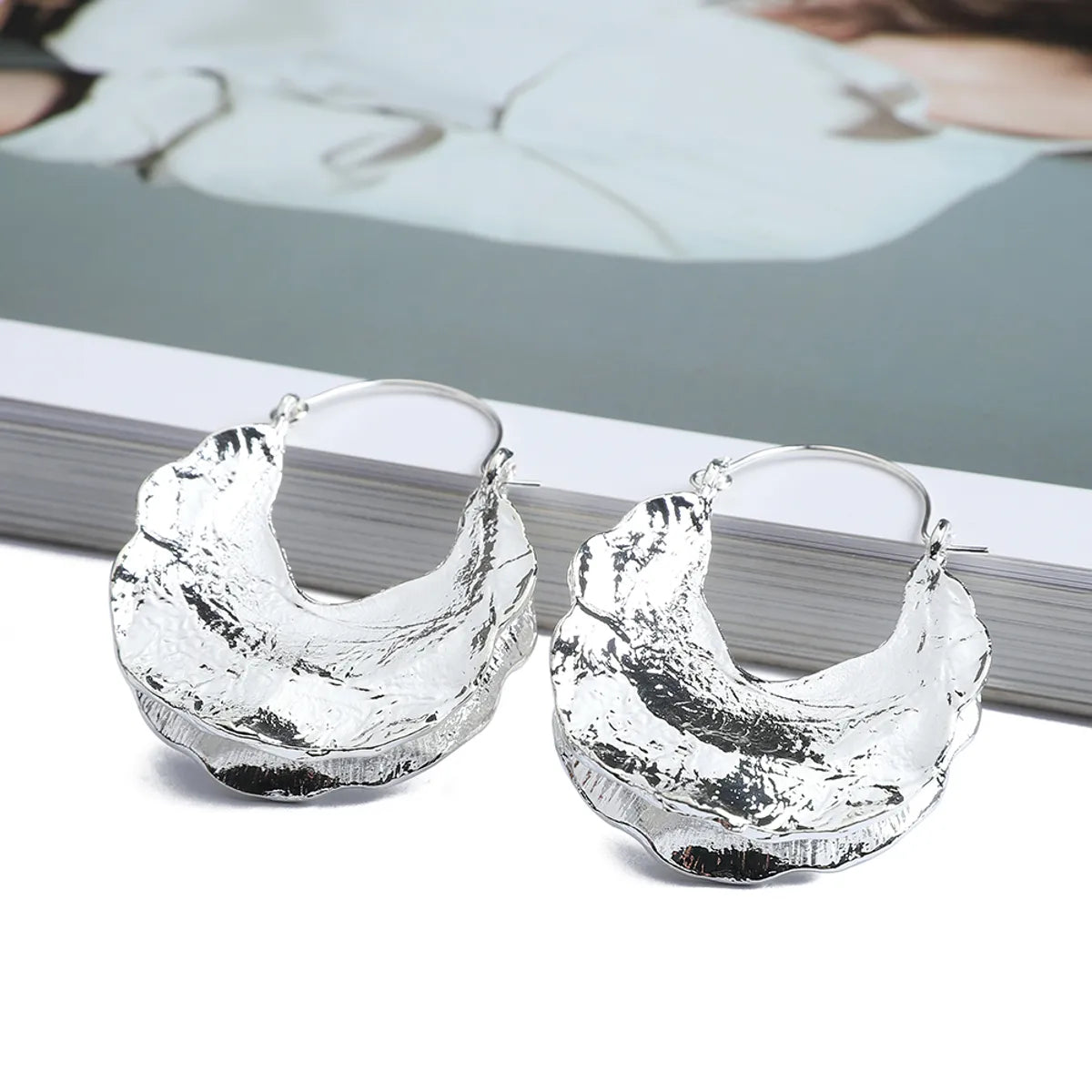 1 Pair Fashion U Shape Plating Metal Earrings