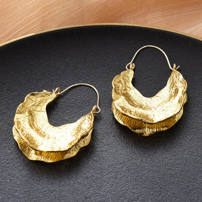 1 Pair Fashion U Shape Plating Metal Earrings