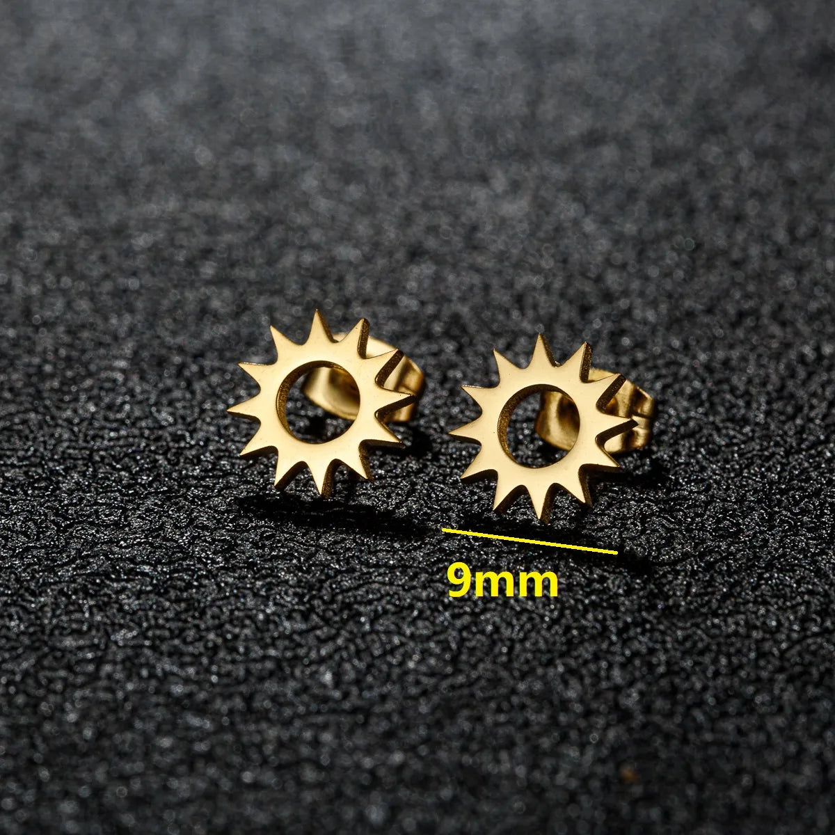 1 Pair French Style Modern Style Sweet Clouds Dolphin Skates Polishing Plating 304 Stainless Steel 18K Gold Plated Ear Studs