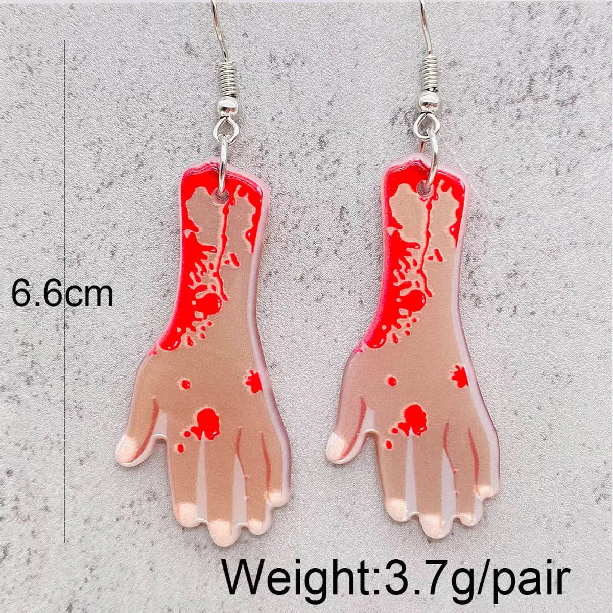 1 Pair Funny Cartoon Arylic Drop Earrings