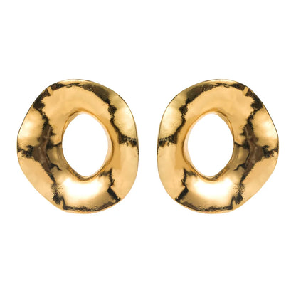 1 Pair Hip-Hop Exaggerated Rock Geometric Devil'S Eye Inlay Alloy Resin Rhinestones Gold Plated Silver Plated Drop Earrings Ear Studs