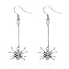 1 Pair Hip-Hop Funny Pumpkin Spider Asymmetrical Alloy Drop Earrings