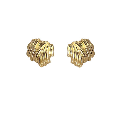 1 Pair Hip-Hop Rock Punk Geometric Plating Alloy Ear Studs