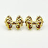 1 Pair Hip-Hop Solid Color Plating Arylic Ear Studs
