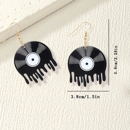 1 Pair IG Style Artistic Korean Style Geometric Arylic Drop Earrings