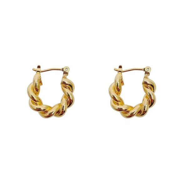 1 Pair Ig Style Basic Geometric Plating Copper Earrings