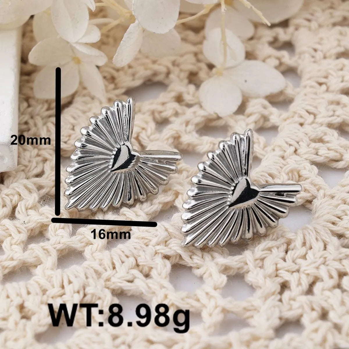 1 Pair IG Style Casual Butterfly 304 Stainless Steel 18K Gold Plated Hoop Earrings Drop Earrings