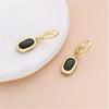 1 Pair Ig Style Casual Korean Style Cross Bear Heart Shape Plating Inlay Copper Zircon Drop Earrings