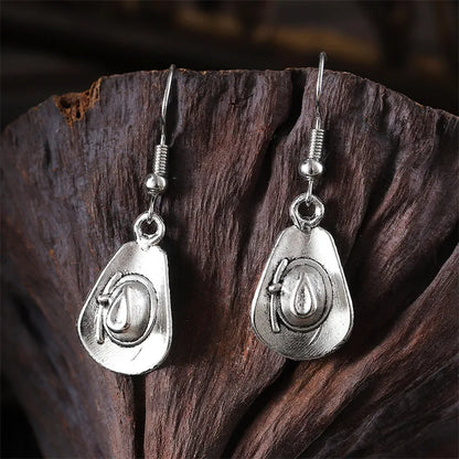 1 Pair IG Style Cowboy Style Simple Style Cactus Boots Horseshoe Plating Zinc Alloy Drop Earrings