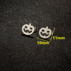 1 Pair IG Style French Style Korean Style Leaves Deer Polishing Plating 304 Stainless Steel 18K Gold Plated Ear Studs