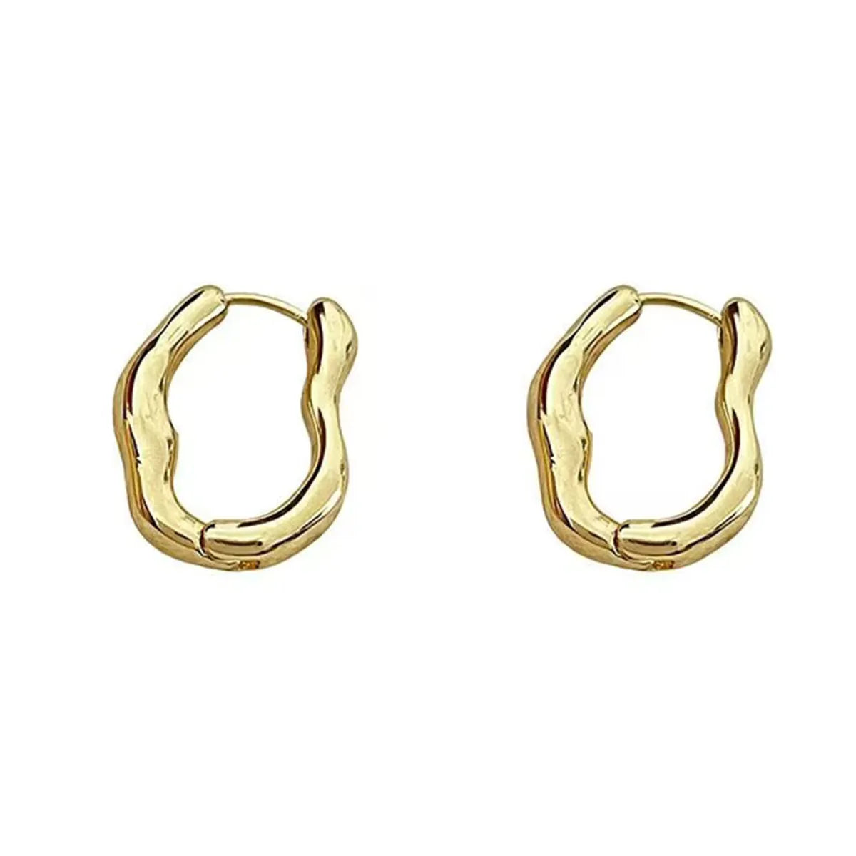 1 Pair IG Style Geometric Plating Alloy Earrings