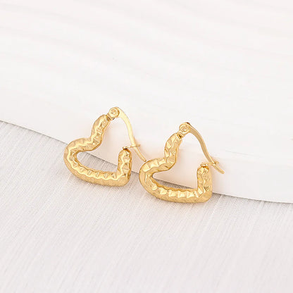 1 Pair Ig Style Geometric Plating Stainless Steel Earrings