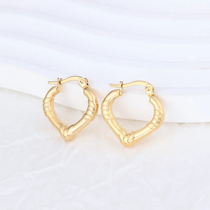 1 Pair Ig Style Geometric Plating Stainless Steel Earrings