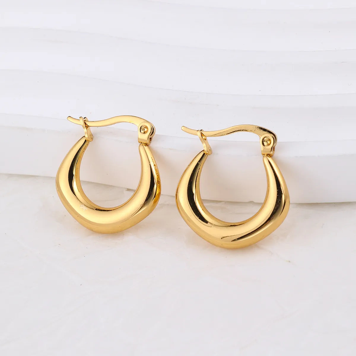 1 Pair IG Style Geometric Plating Stainless Steel Earrings