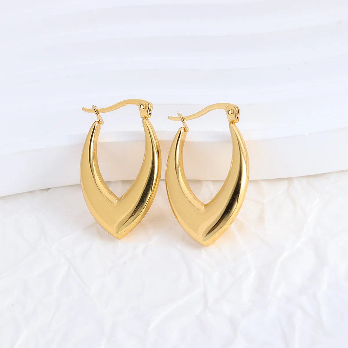 1 Pair IG Style Geometric Plating Stainless Steel Earrings