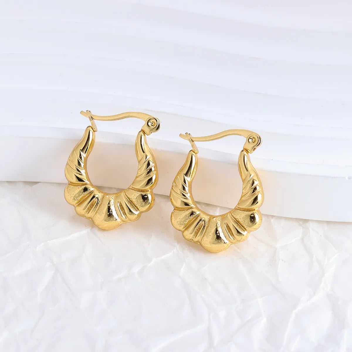 1 Pair IG Style Geometric Plating Stainless Steel Earrings