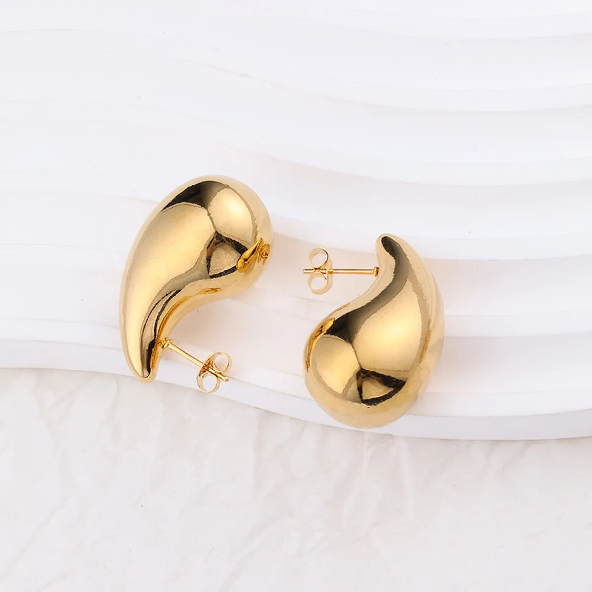 1 Pair IG Style Geometric Plating Stainless Steel Earrings