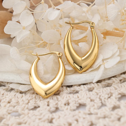 1 Pair IG Style Geometric Plating Stainless Steel Earrings