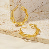 1 Pair Ig Style Modern Style Solid Color Plating Chain Copper 18k Gold Plated Ear Studs