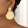 1 Pair Ig Style Nordic Style Original Design Round Plating Alloy Ear Studs