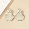 1 Pair Ig Style Nordic Style Original Design Round Plating Alloy Ear Studs