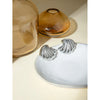 1 Pair IG Style Shell Plating 316 Stainless Steel  Ear Studs