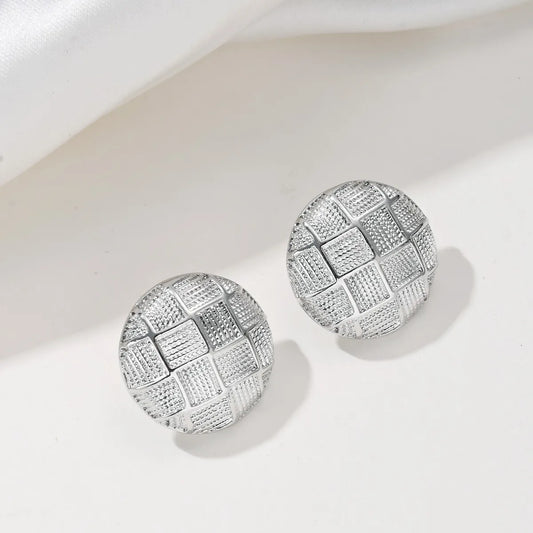 1 Pair IG Style Simple Style Geometric Alloy Ear Studs