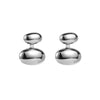 1 Pair IG Style Simple Style Geometric Plating 304 Stainless Steel Ear Studs