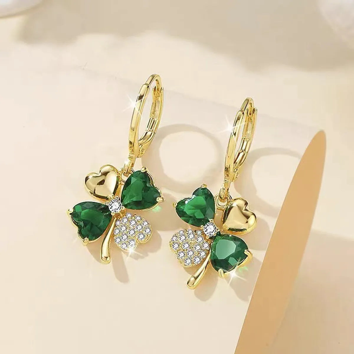 1 Pair IG Style Simple Style Heart Shape Flower Bow Knot Inlay Alloy Artificial Pearls Rhinestones Drop Earrings Earrings Ear Studs