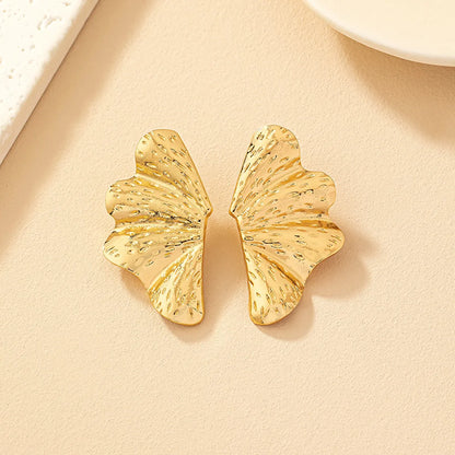 1 Pair Ig Style Simple Style Wings Butterfly Plating Alloy Ear Studs