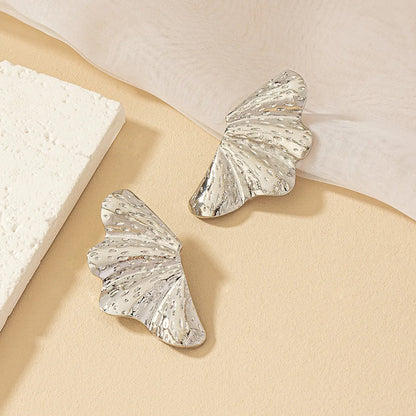 1 Pair Ig Style Simple Style Wings Butterfly Plating Alloy Ear Studs