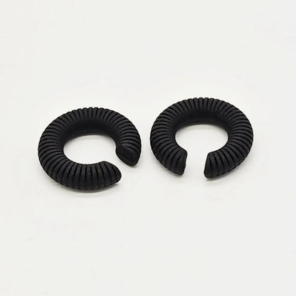 1 Pair IG Style Solid Color Arylic Ear Cuffs