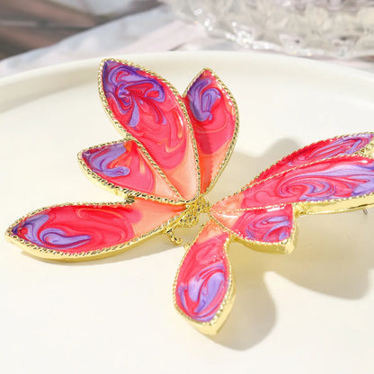 1 Pair Ig Style Sweet Butterfly Enamel Plating Inlay Alloy Zircon Drop Earrings