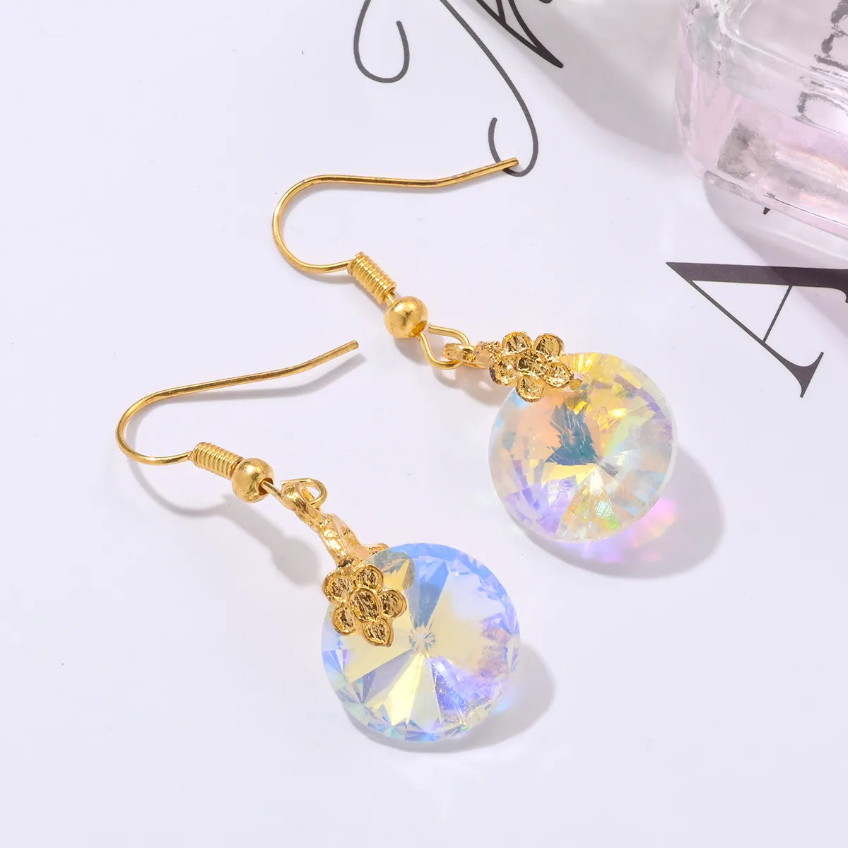 1 Pair IG Style Sweet Simple Style Bear Flower Butterfly Alloy Ear Hook