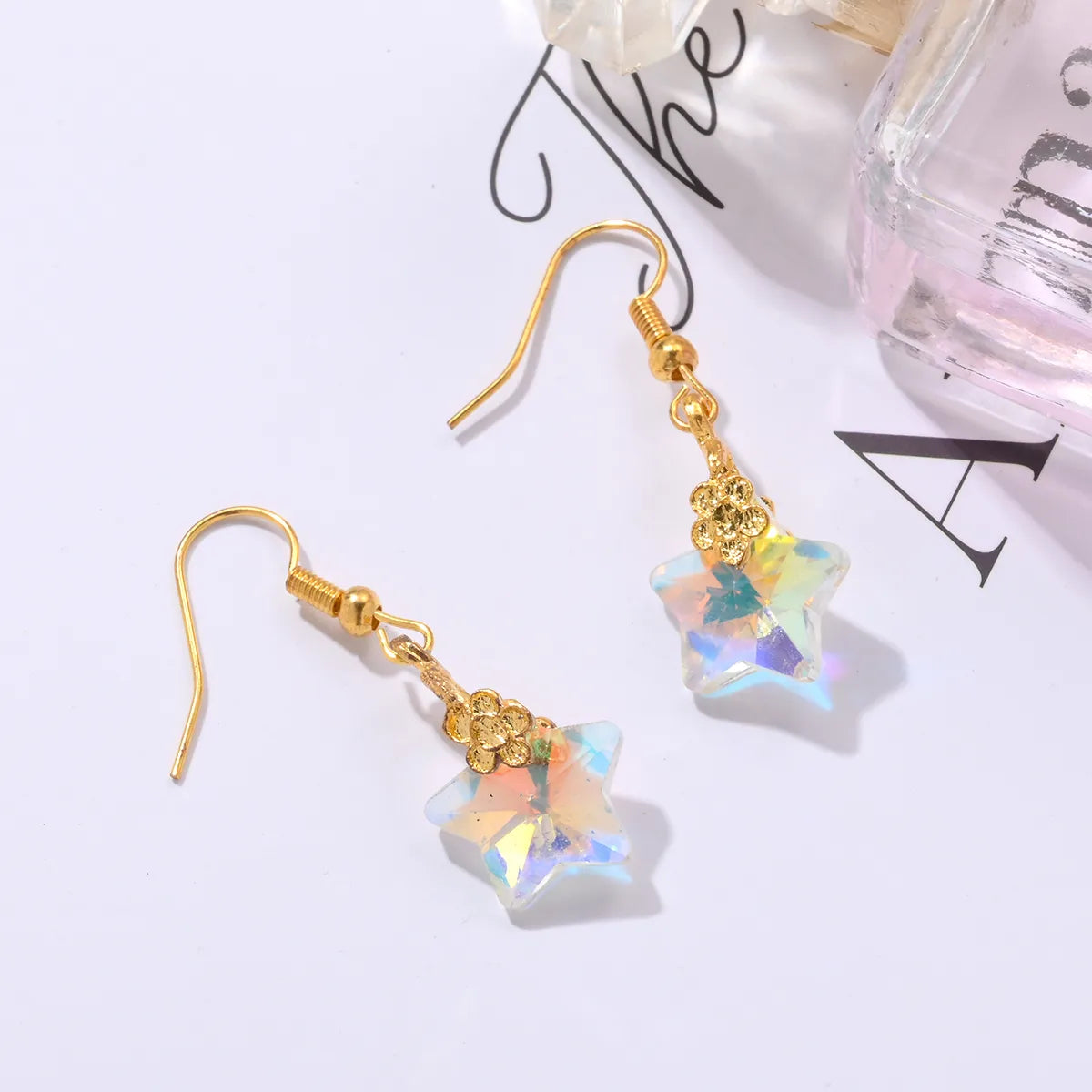 1 Pair IG Style Sweet Simple Style Bear Flower Butterfly Alloy Ear Hook