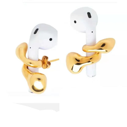 1 Pair Lady Geometric Alloy Metal Unisex Ear Studs